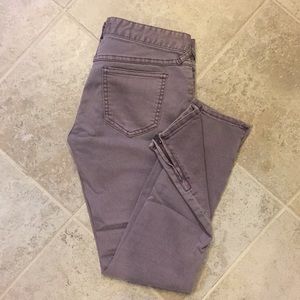 Free People Light Lavender Skinny Jean